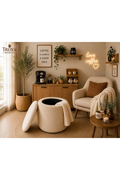 Troya döşeme Troya Oslo Sandıklı Puf