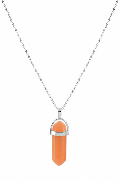 ÖZÇTAKI Natural Stone Pendant Stylish Stone Necklace Crystal Necklace Elegant...
