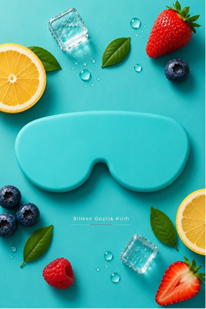 Kitchen Beauty Silikon Gözlük Kılıfı Katlanabilir Gözlük Taşıma Koruma Saklam...