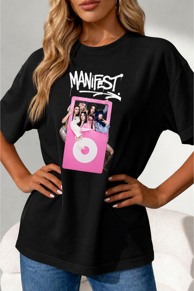 Madbomb Moda تي شيرت من نسيج القطن بتصميم خاص من MANIFEST