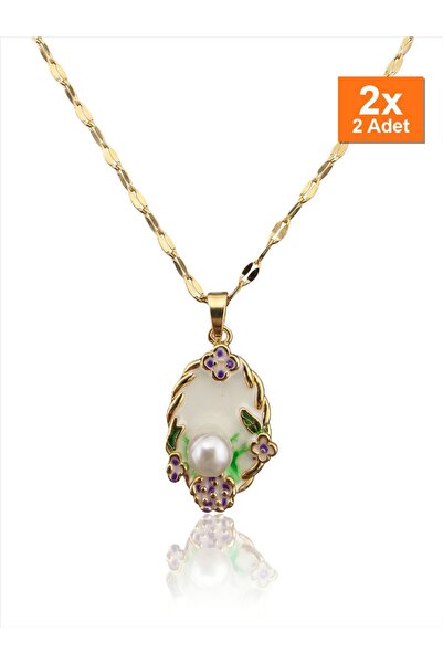 Bozhi Steel Necklace Gold 45cm Stylish Gift