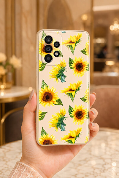 Hatreds Samsung Galaxy A53 5G Uyumlu Kamera Korumalı Desenli Silikon Kılıf