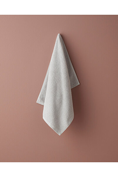 English Home Cotton Line Pamuk Yüz Havlusu 50x90 cm Açık Gri