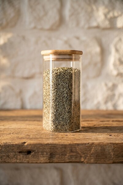 ACAR Purewood Glass Jar - 8 cm