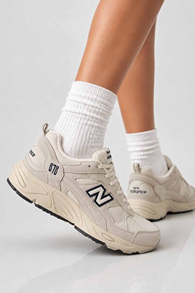 New Balance 878 Women's Sneaker Casual Sports Shoes Beige Retro Walking and D...