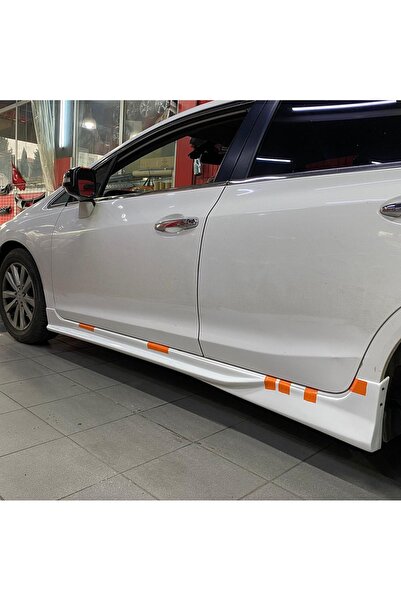 Honda Civic CUSTOM Yan Marşpiyel Seti | Sağ + Sol | Esnek ve Dayanıklı ABS Pl...