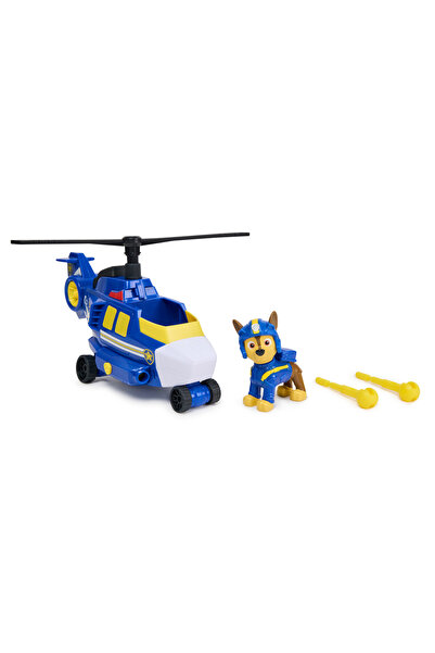 Spin Master Toys Far East Paw Patrol: Vehicul tematic Chase pentru salvare ae...
