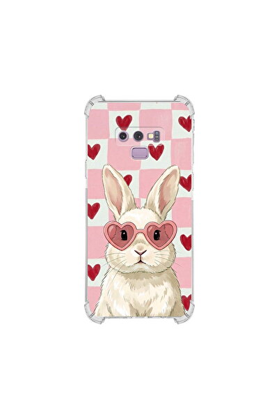 PrintiFy Samsung Galaxy Note 9 ile Uyumlu Pembe Pötikare Serisi Pembe Zıpzıp ...