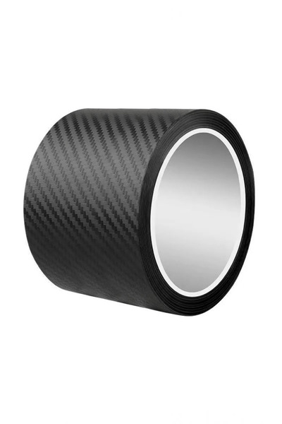 safestore 3D Karbon Fiber Görünümlü Araç İçi/Dışı Kapı Eşiği Koruma Bandı - Kendinden Yapışkanlı Çizik Önleyici 5cm x 5 mt
