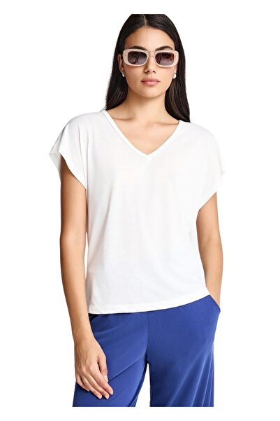 Funky Buddha Μπλούζα FBL013-111-04 – Off White - xl