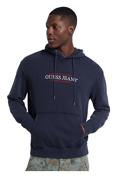 Guess Jeans Φούτερ M5BQ33KCPR1-F7TW - Blue - xl