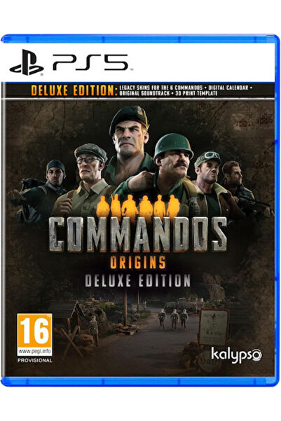 KALYPSO Commandos Origins Deluxe Edition Παιχνίδι PS5