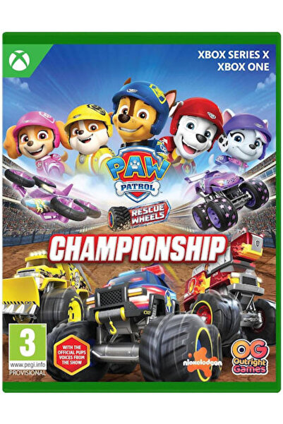 OEM PAW Patrol Rescue Wheels: Τσάμπιονσεϊφ Xbox Series X Παιχνίδι