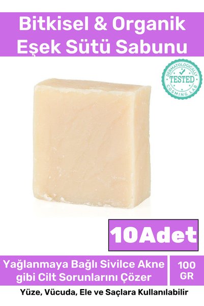 Fantazer Özel %100 Doğal Bitkisel El Yüz Vücut Saç Cilt Orijinal Vegan 10'lu ...