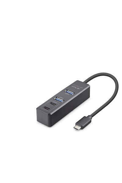 Genel Markalar Type-c 3.2 Gen2 Hub 4 Port 10 Gbps Siyah TU1009