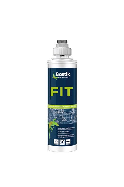 Fit 30-15 Güçlü Tutuşlu Akma Yapmayan Çok Amaçlı Elastik MMA Yapıştırıcı ve Mastik (1 adet Mixer Hediyeli)