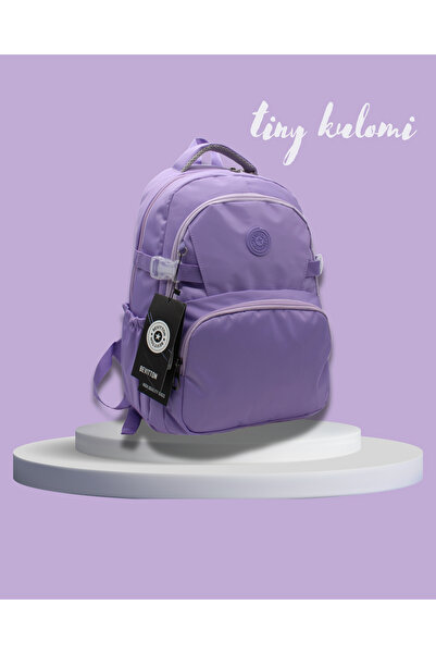 Tiny Kulomi Backpack Satin Daily and Travel Bag Waterproof Satin Fabric Bag