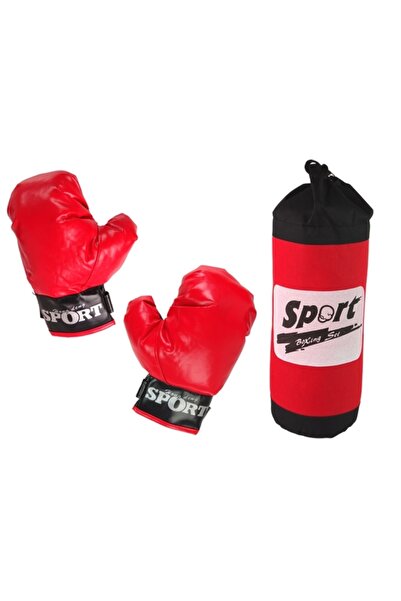 LeanToys Set de box Sac de box Mănuși de box Box