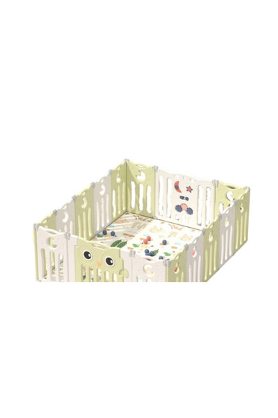 Kidstoys 143x179x63 Πλαστικός Φράχτης Παιχνιδιού Παιδικής Χαράς Πράσινος Κουκ...