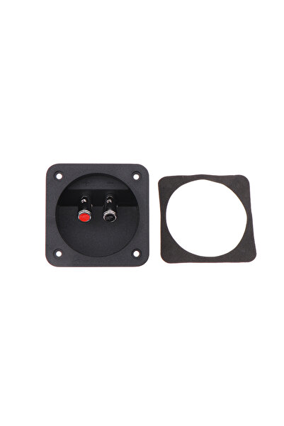 Choice1 sliver Speaker Box Rear Back Panel Wiring Terminal Plug Round Boxes W...
