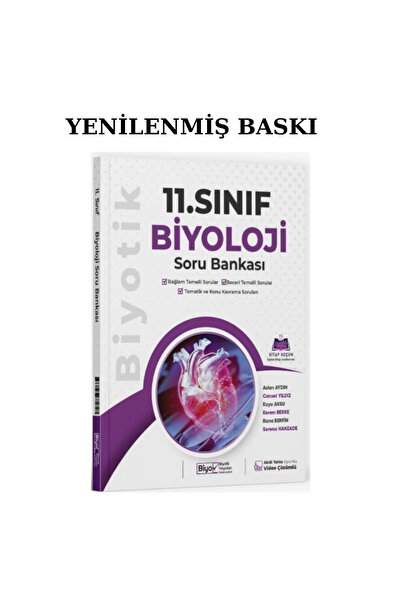 Biyotik Yayınları 2027 11. Sınıf Biyoloji Soru Bankası