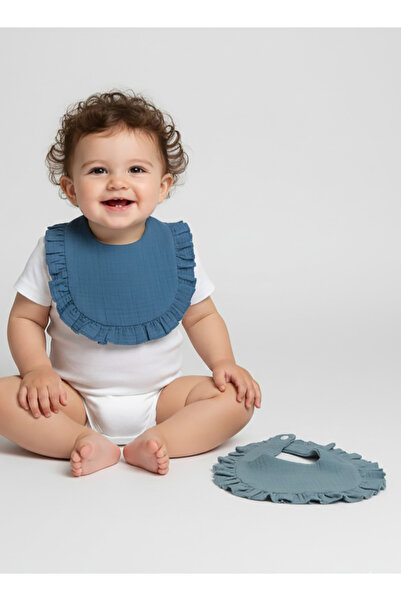 Babyqlo Newborn Baby Bibs Muslin 2 Piece Set