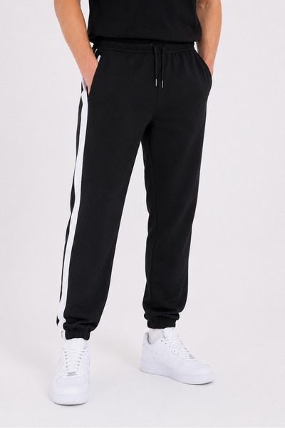 Gollinger Men's Striped Elastic Waist Trackpants