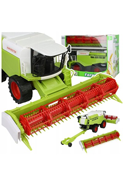 Stator Fermă de jucărie pentru copii, combină agricolă pentru recoltarea grâu...