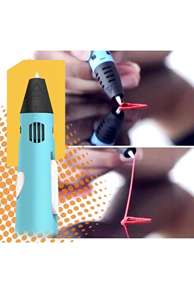 Lewer Stilou 3D pentru copii, kit imprimantă mega, rezerve, 150 metri filamen...