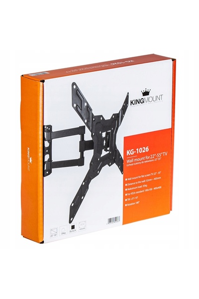 NO BRAND Suport TV pivotant, rezistent, pentru LCD 22-55 inch KingMount