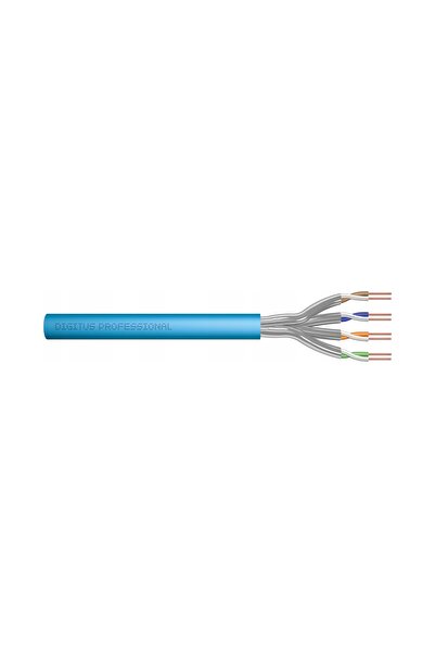 Digitus Cablu de telecomunicații pentru instalații cat.6A, S/FTP, Eca, fir, AWG