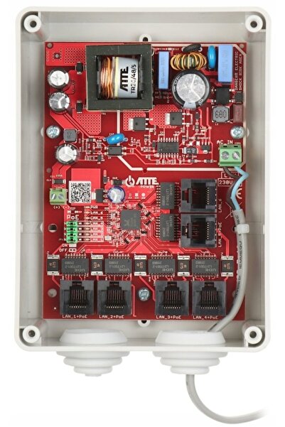 ATTE SWITCH POE IPB-5-10A-S4 cu 5 porturi