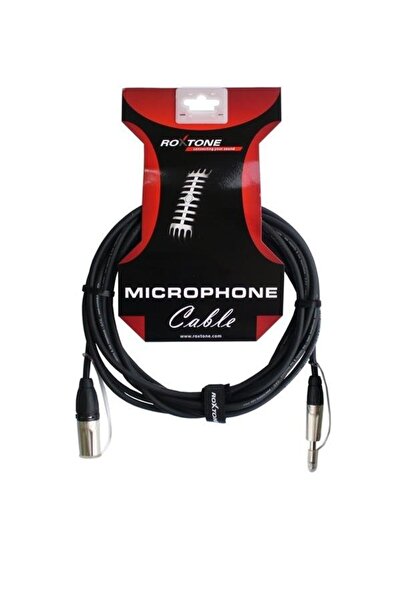 NO BRAND Cablu Roxtone 10m Jack 6.3 Mono XLR 3 pini DMXJ250