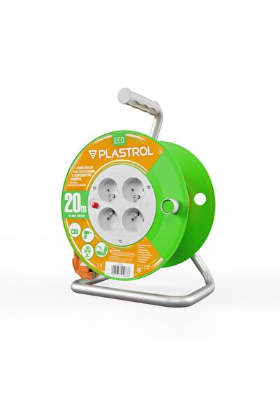 NO BRAND Tambur prelungitor 25m Owy 3x1,0mm² 4Gn cu împământare 10A 230V 2300W
