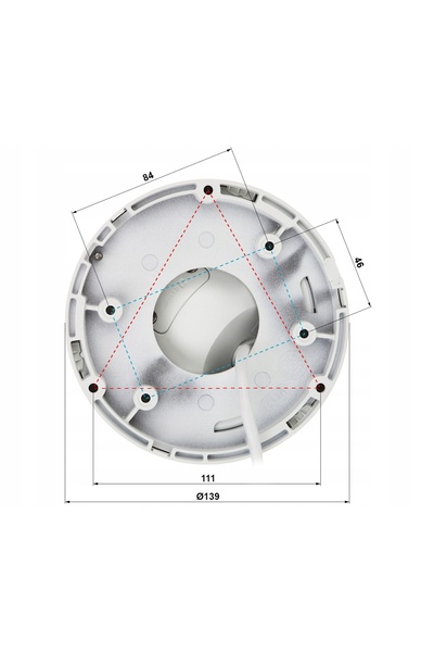 NO BRAND Cameră IP de exterior Hikvision Ds-2Cd2386G2H-Iu(2.8mm)(Ef)/Pl