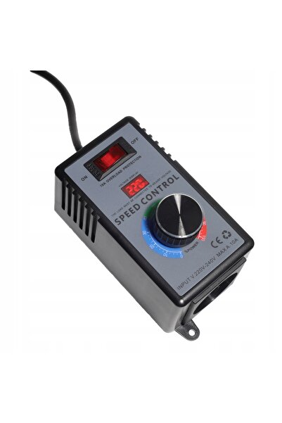 NO BRAND Regulator de viteză motor, tensiune în carcasă cu priză 2400W 240V