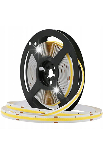 LTCHE Bandă LED COB tip neon, linie continuă, 20m, 3000K, 12V, 9.6W/1M, imper...