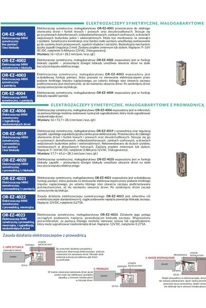 NO BRAND Broască electrică r3 dreapta 12V, tip zăvor, pentru ușă.