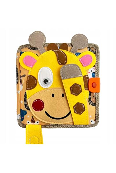 NO BRAND Busy Board Montessori, Carte de activități senzoriale, Jucărie educa...