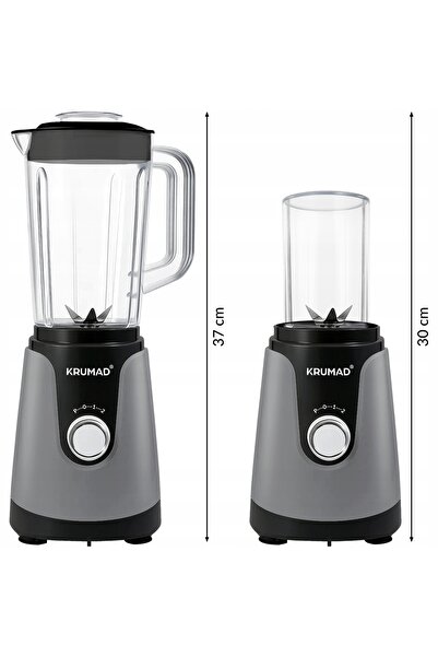 NO BRAND Blender Blitz pentru Smoothie-uri, Cocktailuri, Supări, Sosuri, Pute...