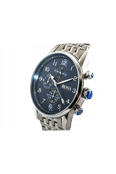 NO BRAND HUGO BOSS 1513498 - CEAS BĂRBĂTESC NAVIGATOR CHRONO DATE + CUTIE CADOU