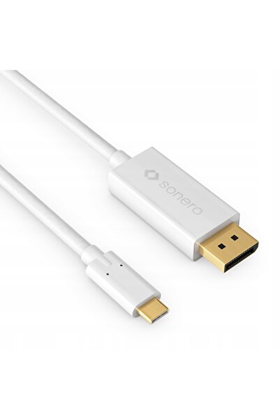 NO BRAND Cablu USB-C USB la DisplayPort 1.3 4K 18Gbps Sonero Xucc021-015 1.5m...