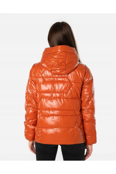 NO BRAND Geacă de iarnă căptușită cu puf, călduroasă, de damă 36022-4 XXL