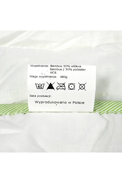 NO BRAND Set Plapumă și Pernă Bambus 100X160 + 40X60 Pentru toate anotimpuril...