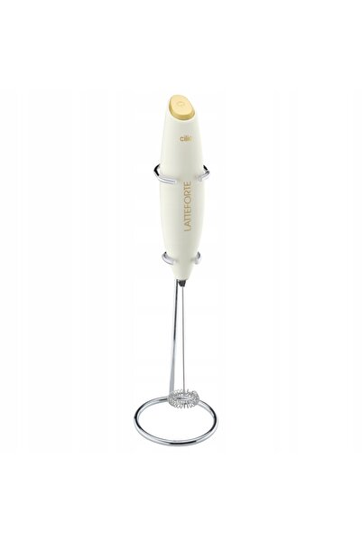 NO BRAND Spumator de lapte pe suport Cilio 23 cm Alb
