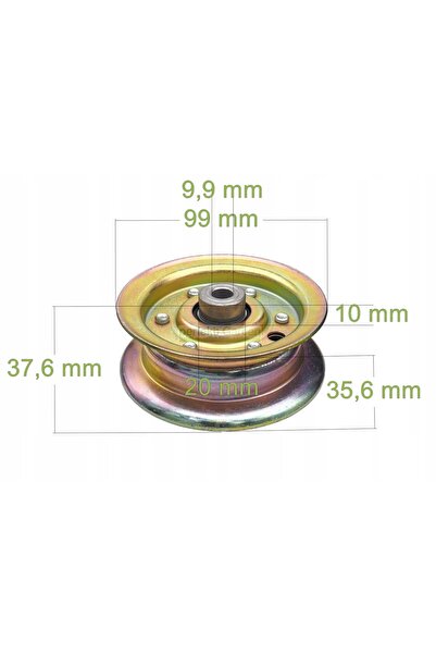 NO BRAND Întinzător lamă pentru Husqvarna GTH 2248 2548 2648 / YTH 1542 1848 ...