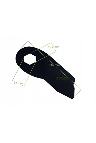 NO BRAND 16 X 11 cm Cuțit pentru Black-Line Blv 3530 / 742-05096 74205096 Ver...