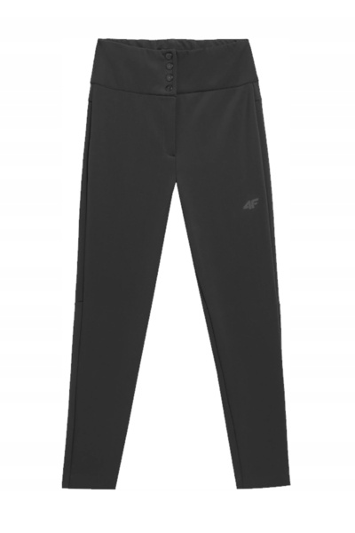 NO BRAND Pantaloni de schi pentru femei 4F Spdn003 Z22 Negru S Negru