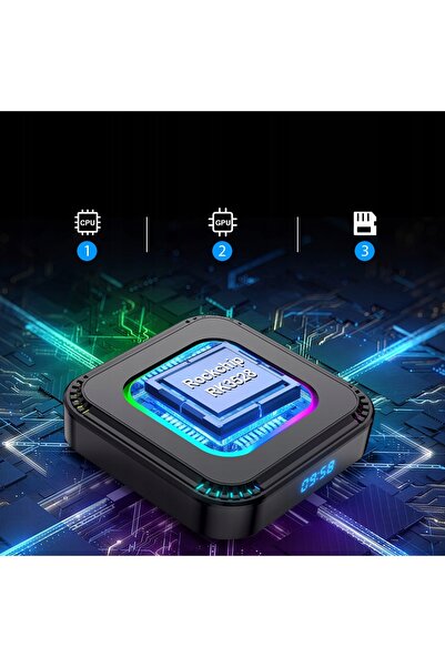 NO BRAND SMART BOX TV 8K 4K ANDROID 13 WIFI 6 BLUETOOTH 5.0 PRZYSTAWKA TV 202...