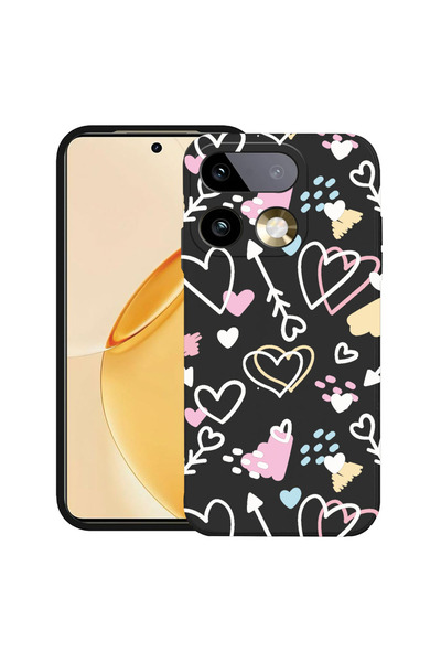 bestcase ®   Θήκη TPU Υπέρλεπτη Husa για Realme 16 Pro Plus, Σύμβολα Αγάπης, ...